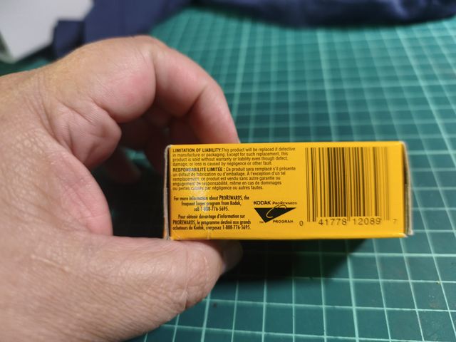 Carrete Kodak Tri-X Pan 120