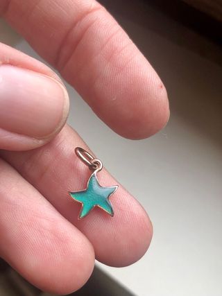 Ciondolo Dodo Stella Turchese Oro