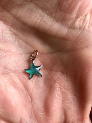 Ciondolo Dodo Stella Turchese Oro
