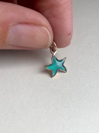 Ciondolo Dodo Stella Turchese Oro