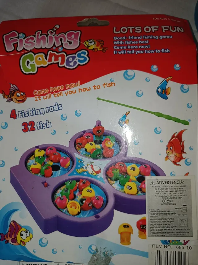 Juego de Pesca Fishing Games para Niños
