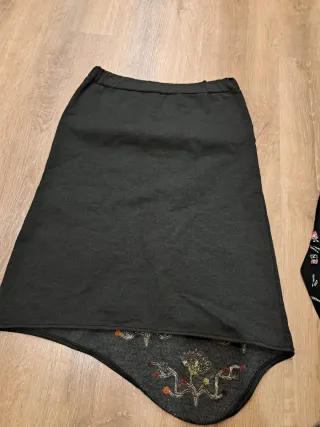 Falda y blusa para invierno, talla 34