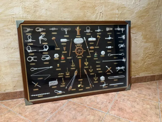 Cuadro Nudos Marineros Decorativo