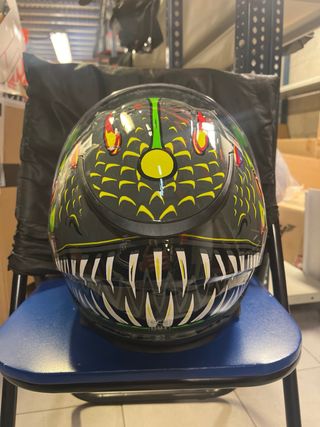 Casco Shiro SH605 Diseño Alien NUEVO A ESTRENAR!!!