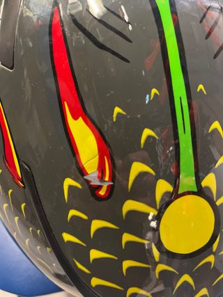 Casco Shiro SH605 Diseño Alien NUEVO A ESTRENAR!!!