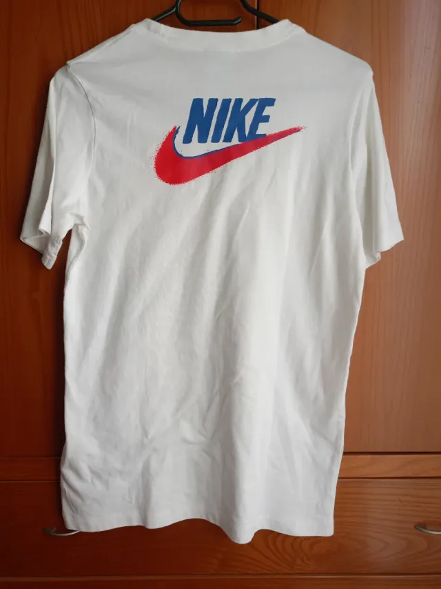 Camiseta Nike Multilogo Niño Blanca