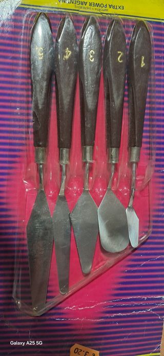 Set 5 Espátulas de Pintura