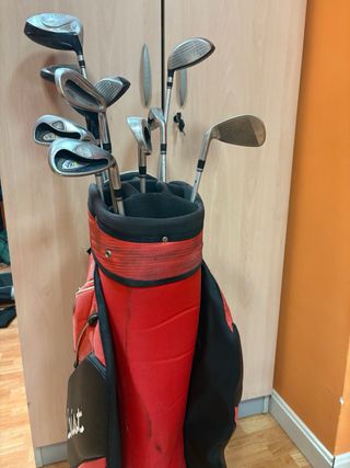 Juego de palos con bolsa