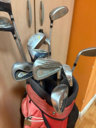 Juego de palos con bolsa