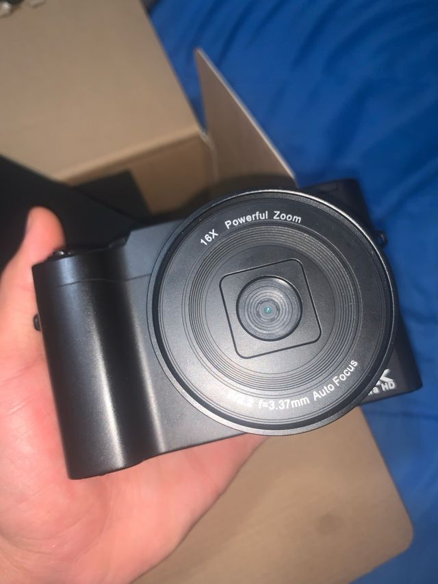 Cámara Digital YAXTIFIU 4K 64MP Negra