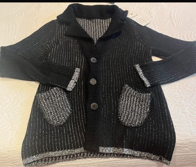 Chaqueta de punto reversible Talla M/L