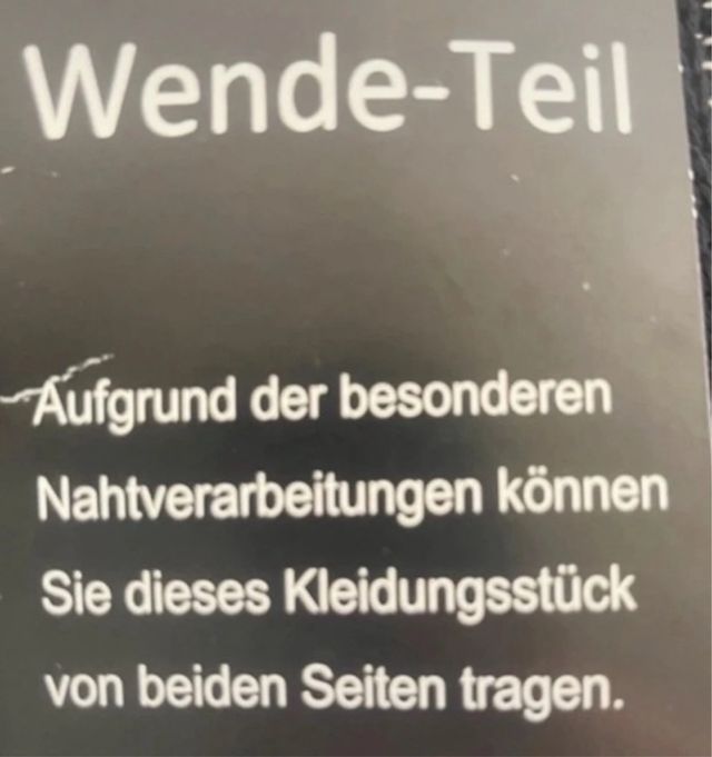 Chaqueta de punto reversible Talla M/L