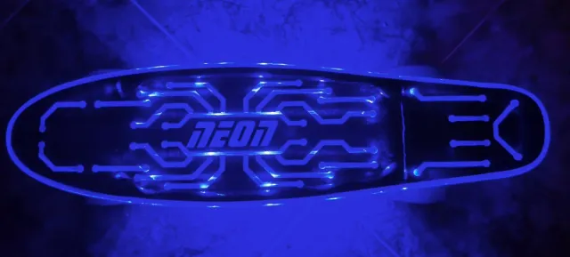 Monopatín HIPE NEON LED