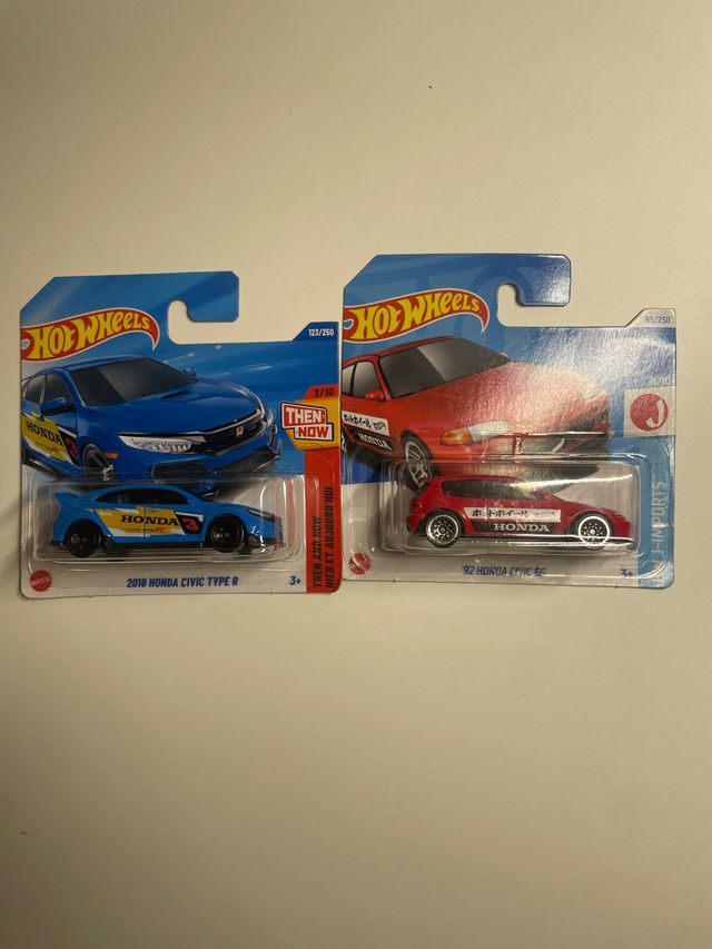Hot Wheels Honda Civic Type R e Civic EG.