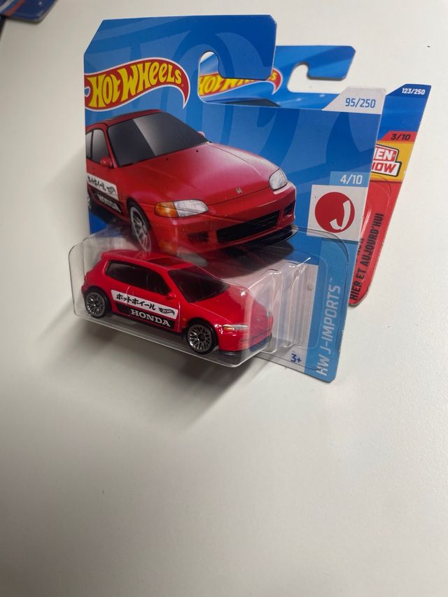 Hot Wheels Honda Civic Type R e Civic EG.