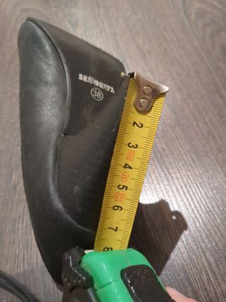 Zapatos de salón negros tacón