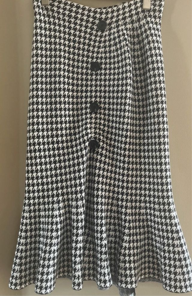 Falda Pata de Gallo Invierno Talla S