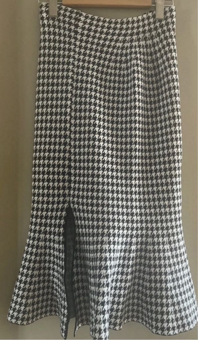 Falda Pata de Gallo Invierno Talla S