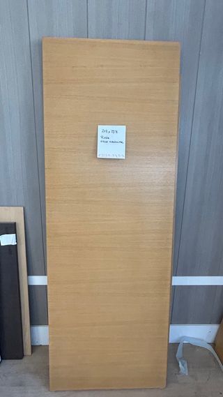 Puerta Roble Nueva 203x72.5cm Malla Horizontal