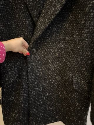 Cappotto Donna Mango Grigio