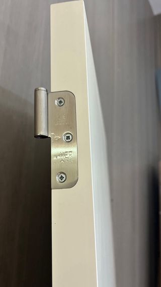 Puerta lacada blanca 203x60