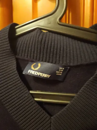 Jersey Fred Perry Negro