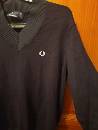 Jersey Fred Perry Negro