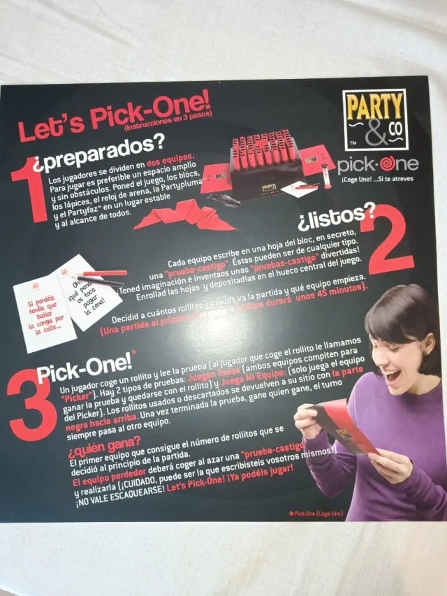 Party&Co Pick One Juego de Mesa