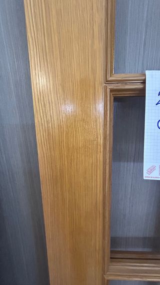 Puerta Roble Vidriera 203x62.5