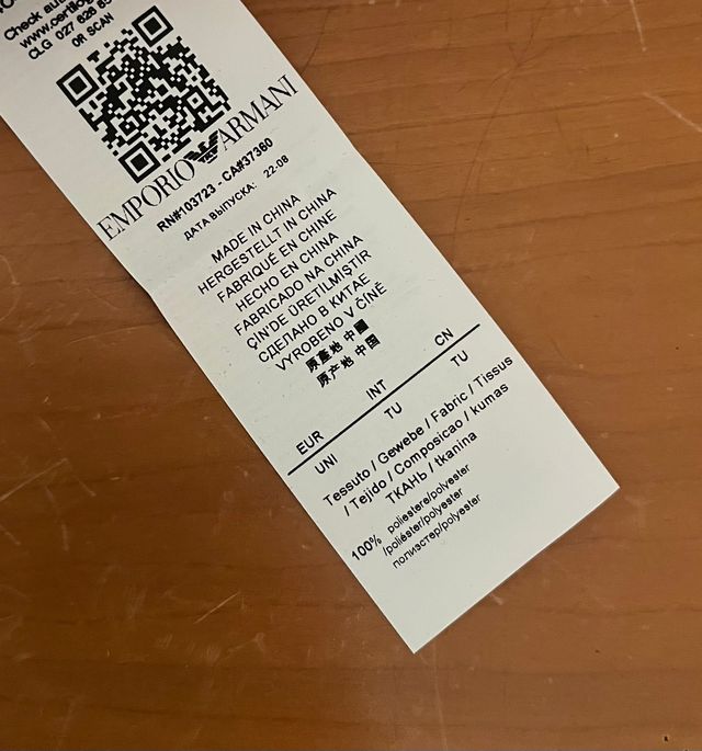 Riñonera Emporio Armani Negra Original