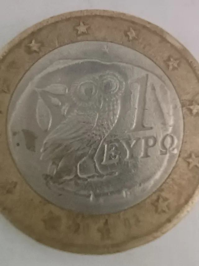 Moneda 1 Euro Grecia 2002 (S)