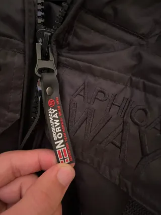 Chaqueta negra geographical Norway