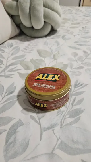 Cera para madera incolora Alex