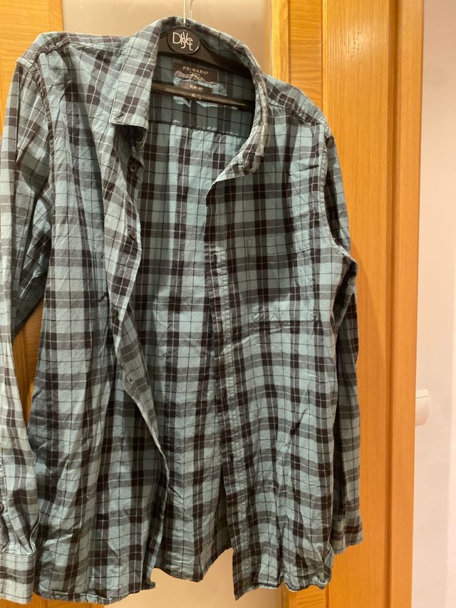 Camisa de cuadros Primark Talla M