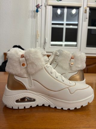 Botas Skechers Blancas Talla 38