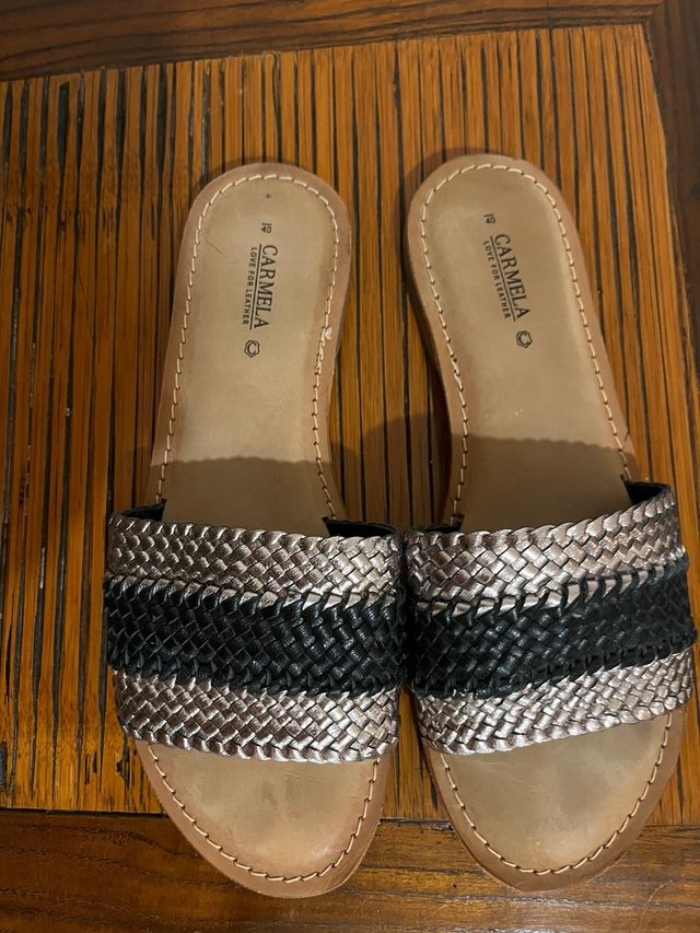 Sandalias Carmela Piel Talla 40