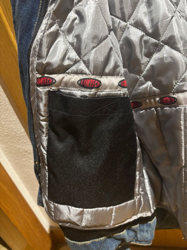 Chaqueta Cortech Moto Invierno Textil Vaquero 42