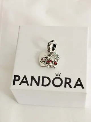 Charm Colgante Doble Winnie the Pooh y Piglet