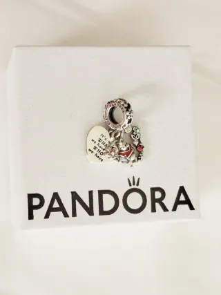 Charm Colgante Doble Winnie the Pooh y Piglet