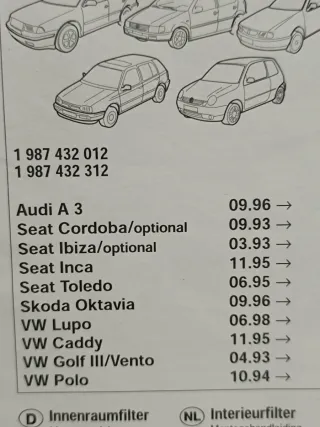 Valeo Filtro Abitacolo FH 239