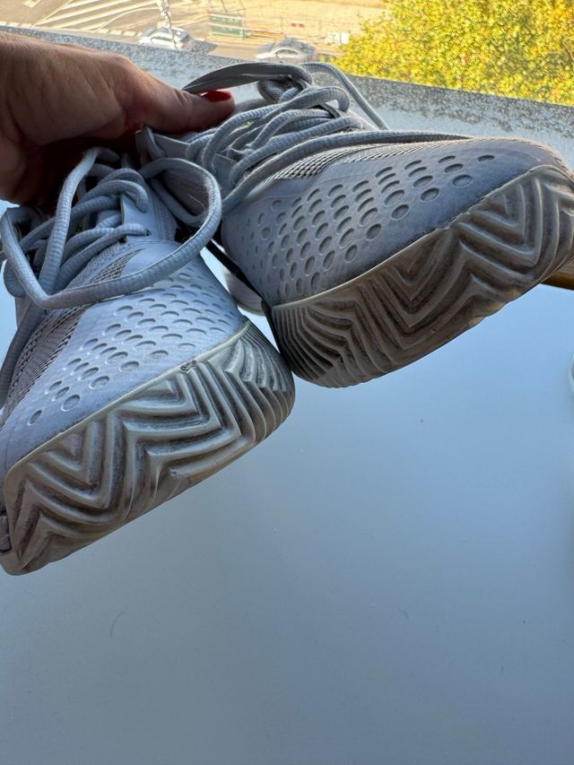 Zapatillas Adidas Hombre Grises y Verdes