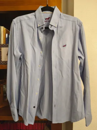 Camisa Gilbert Teckel azul chico