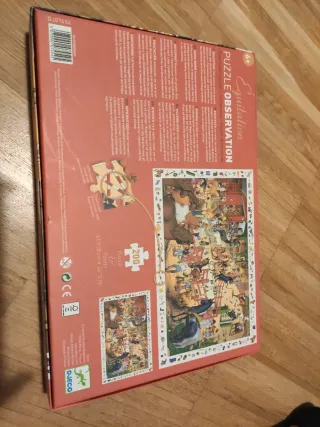 Puzzle 200 piezas Djeco Observación Hípica