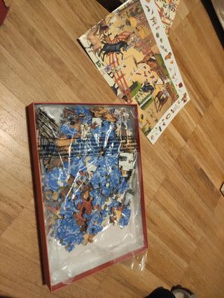 Puzzle 200 piezas Djeco Observación Hípica