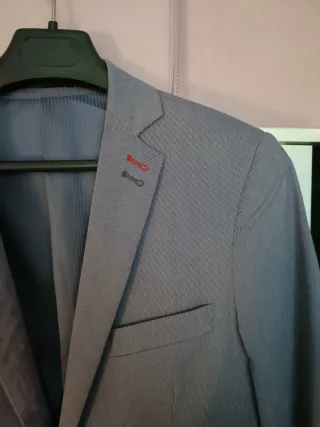 Blazer hombre azul/morado