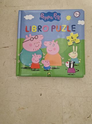 Libro puzzle peppa pig