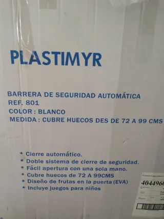Barrera de seguridad para bebés Plastim