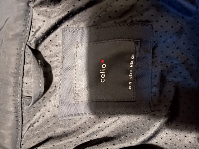 Cazadora Celio Talla S Negra