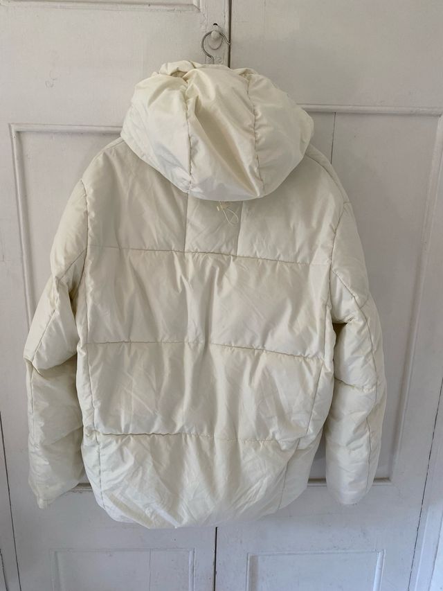 Anorak Zara Blanco con Capucha