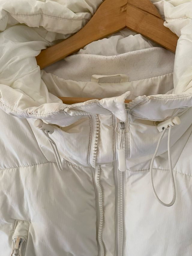 Anorak Zara Blanco con Capucha
